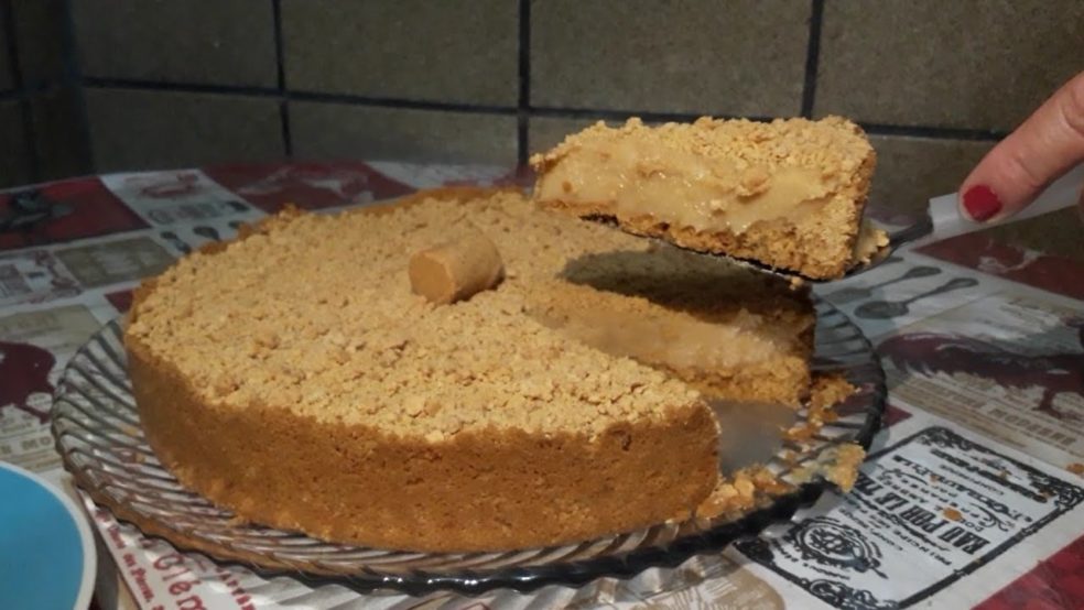 Torta de Amendoim Receitas Lá na Roça